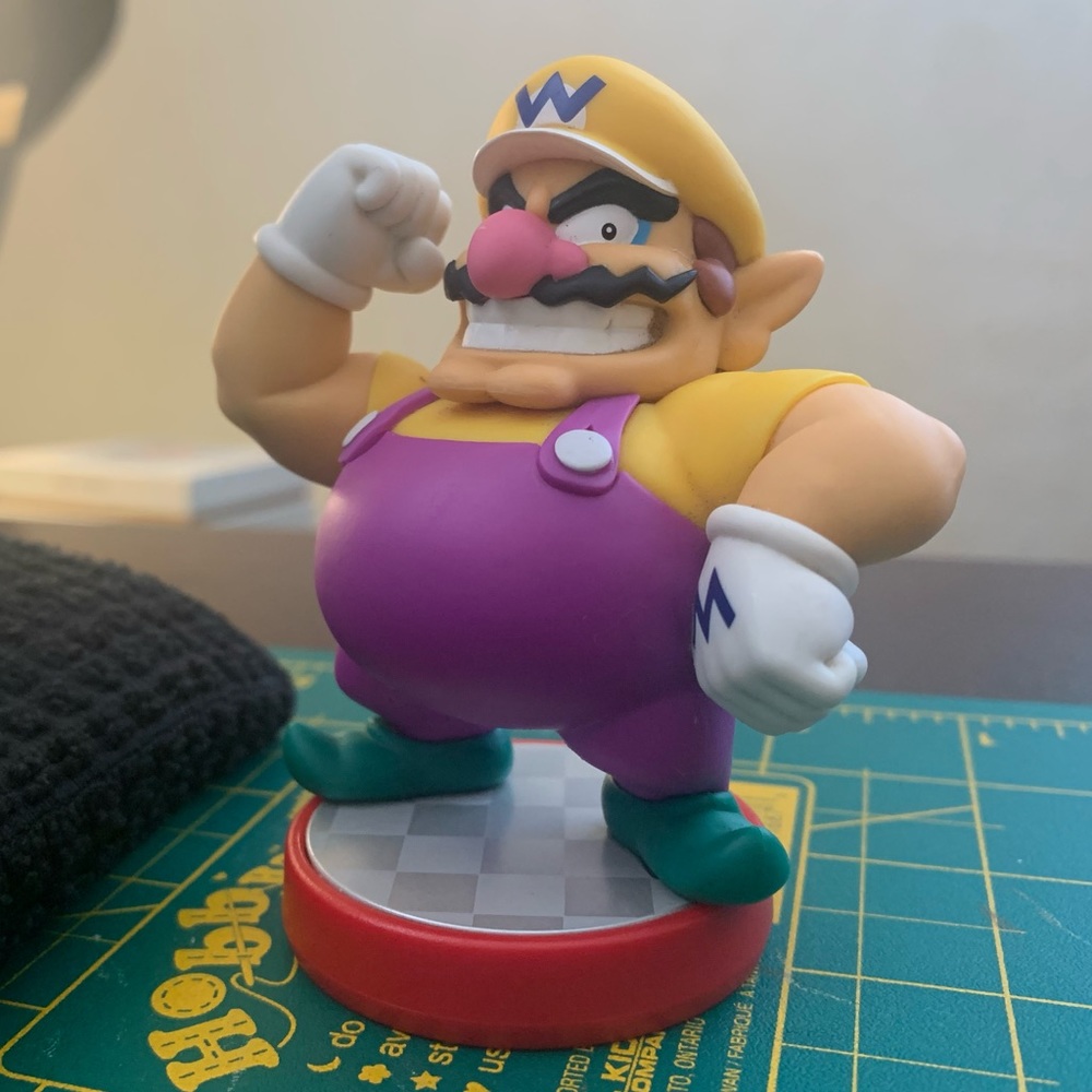 Wario Amiibo (Super Mario series) - LIKE NEW / Pre-owned